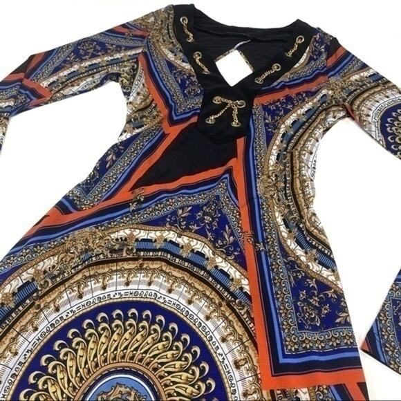 Va Va Voom Multicolored Dress | Size S - Picture 3 of 5